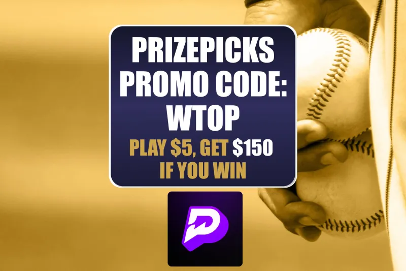 PrizePicks Promo Code WTOP: Access $150 in Lineups with a Win on MLB This Week