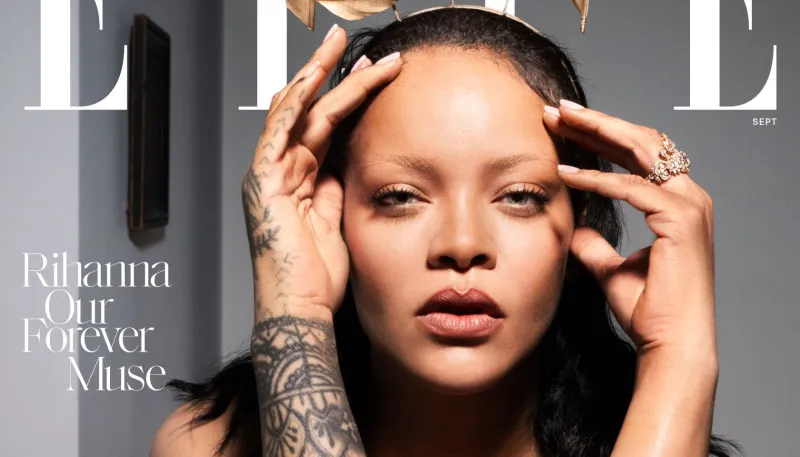 RIH-Freshing! Rihanna Radiates On ELLE's September Cover As A Dior Darling, Dutifully Described As A 'Full Sensory Experience'