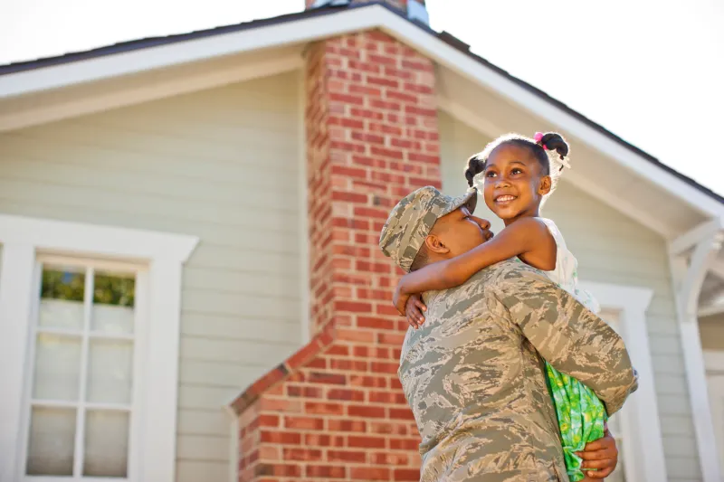 Military families don't get to choose when they move, which can make housing difficult