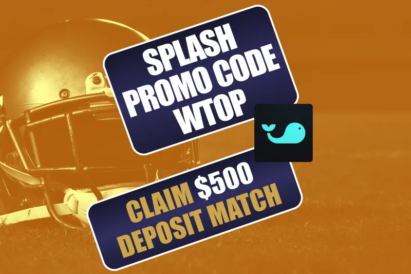 Splash Promo Code WTOP: Get $500 Bonys Offer For MLB Games, NFL Preseason (August 22)