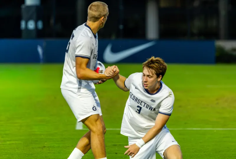 MEN'S SOCCER | Comeback Secures Hoyas a Draw in Season Opener