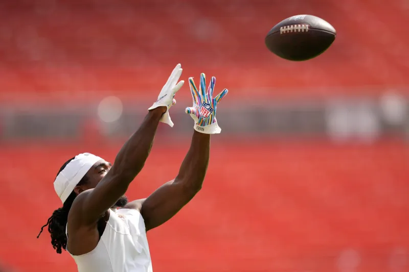 Dae'Quan Wright is heading to LSU if he clears waivers after Browns released him