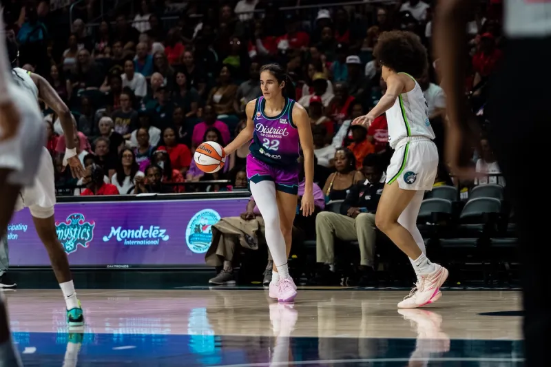 Mystics Secure Playoff Berth with 105-100 Victory Over Portland