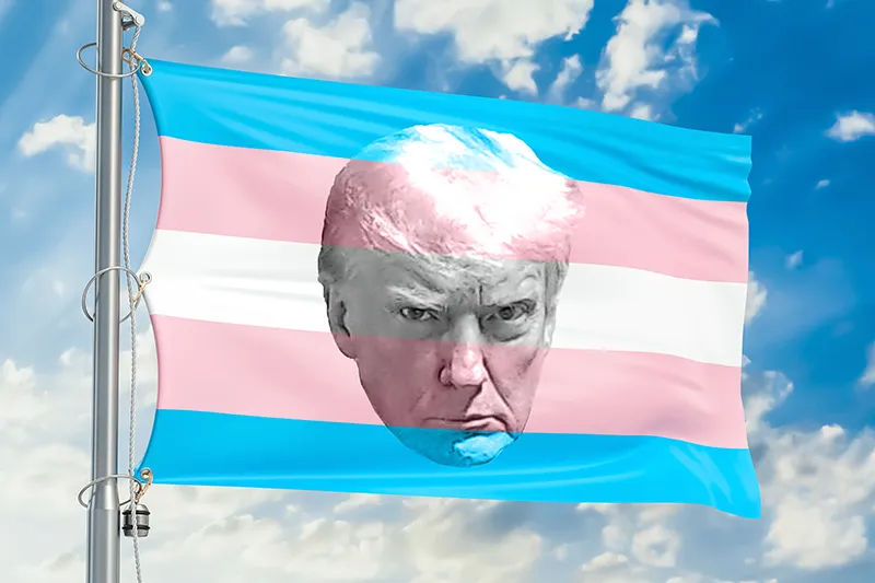 Trump Claims Hospitals Are Doing "Reverse Surgery" on Trans People