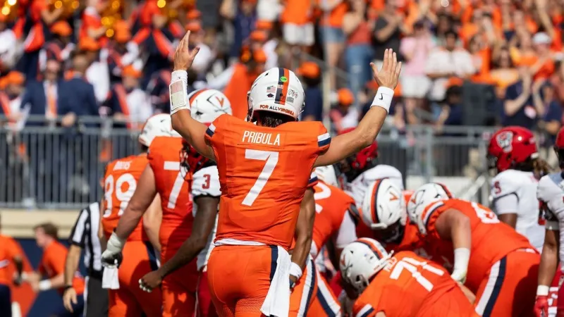 Beau Pribula dazzles in Virginia debut, Cavaliers overwhelm NC State 34-8 in season opener