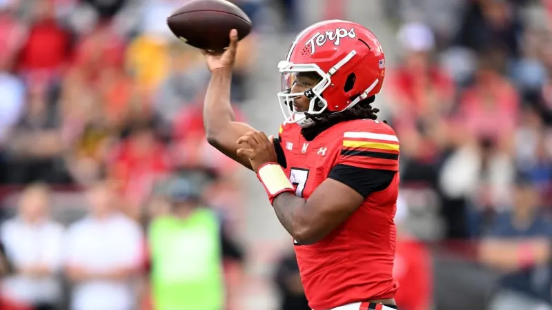 Maryland rushes for 6 touchdowns, gains 646 yards of offense in a 62-0 win over Hampton
