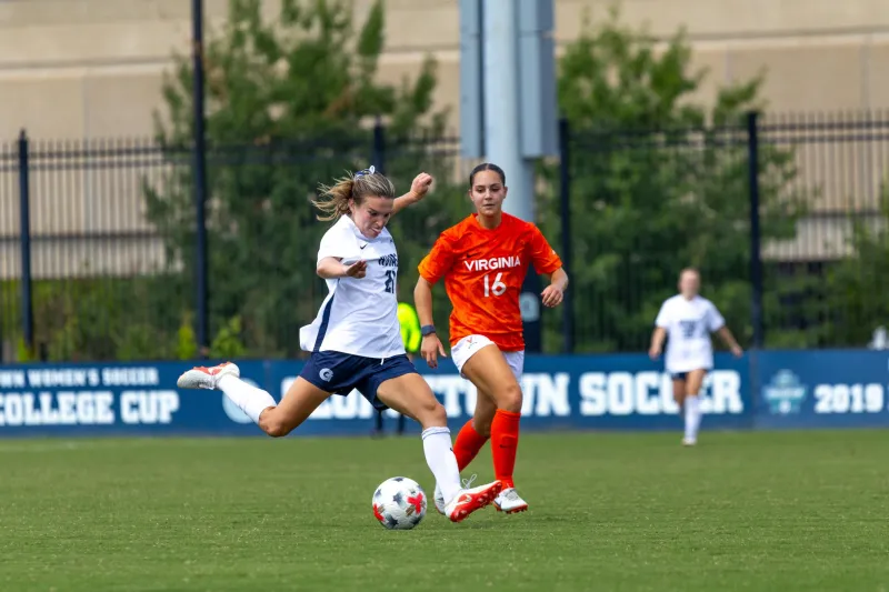 WOMEN'S SOCCER | Hoyas Hold No. 12 Cavaliers to Draw