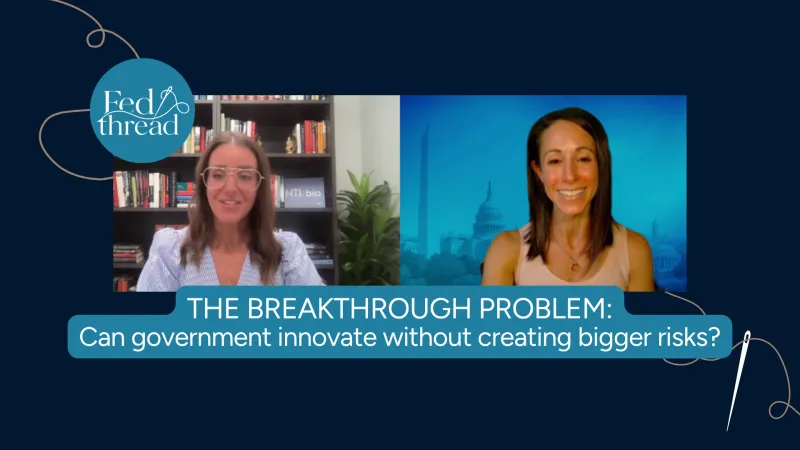 The Breakthrough Problem: Can government innovate without creating bigger risks?