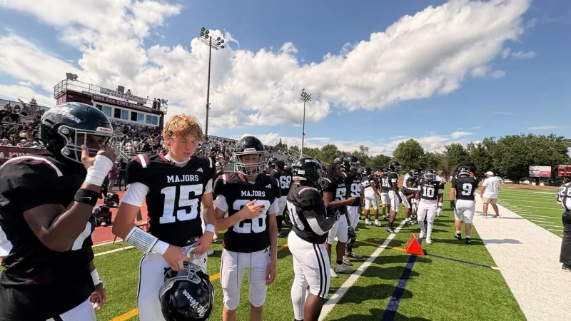 Varsity HS football game in the middle of the day? Mount Vernon tries something new