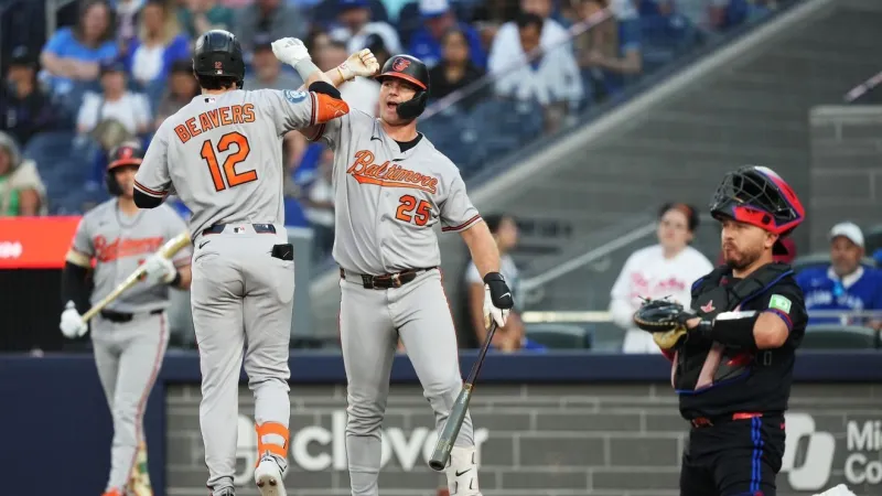 Beavers hits leadoff homer, Mayo also connects as Orioles beat Blue Jays 7-4