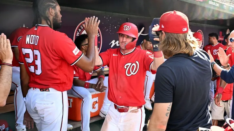 Nationals rally late for 6-5 win, sweep Angels