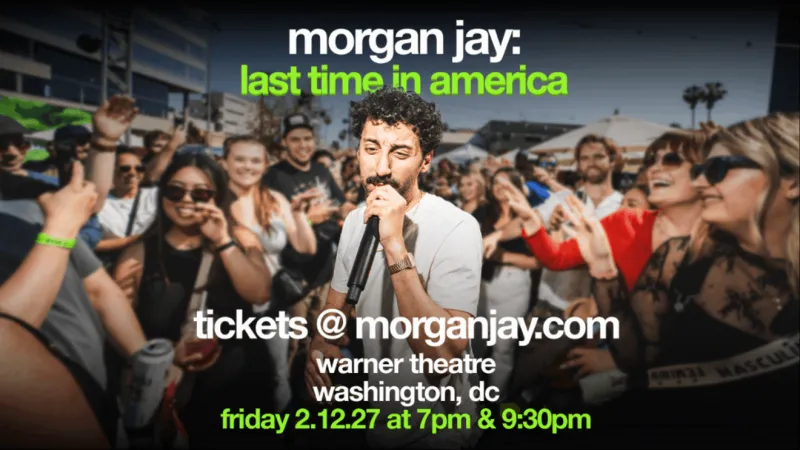 Comedian Morgan Jay to tape upcoming special at D.C.'s Warner Theatre in Feb. 2027