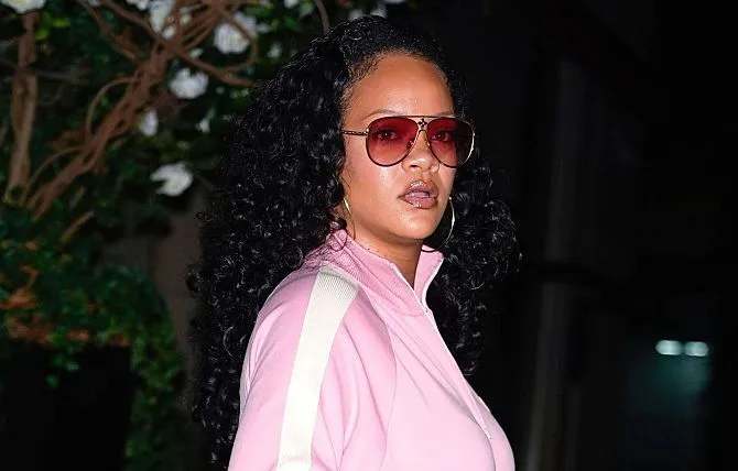 Mommy-Daughter Dior! Rihanna & Baby Rocki Look Pretty In Pink Wearing Matching Outfits To Celebrate Her First Birthday
