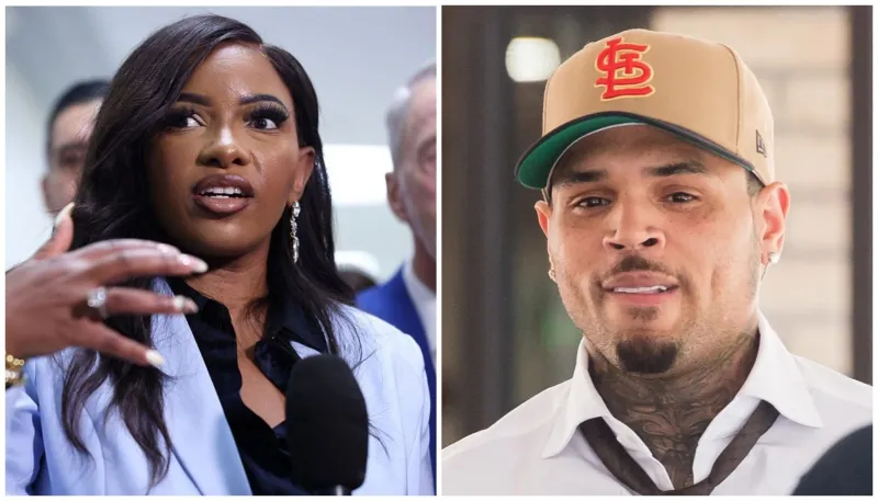Jasmine Crockett Gives Chris Brown Congressional Honor, Social Media Protests