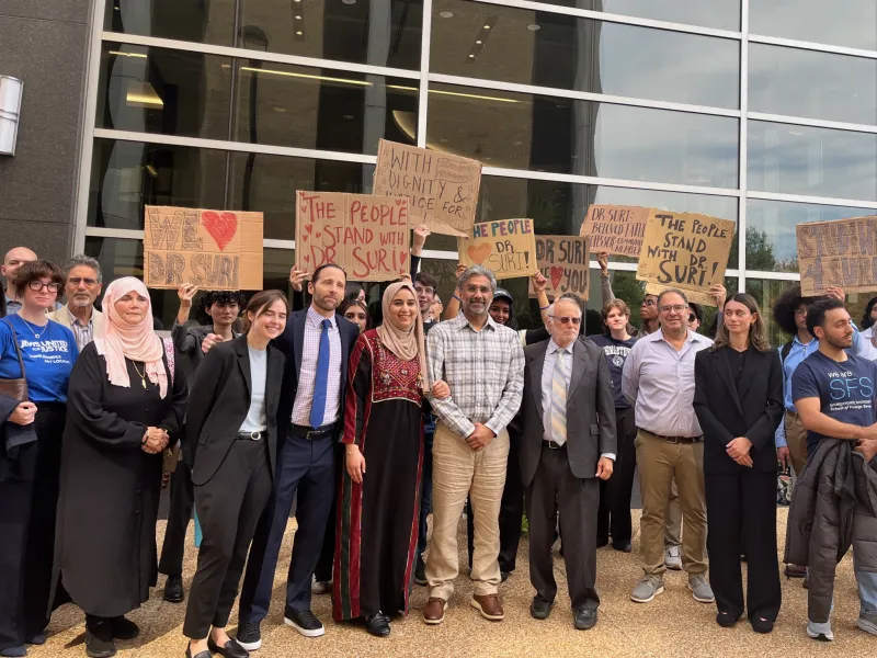 Khan Suri's Lawyers Fight Deportation at Immigration Trial