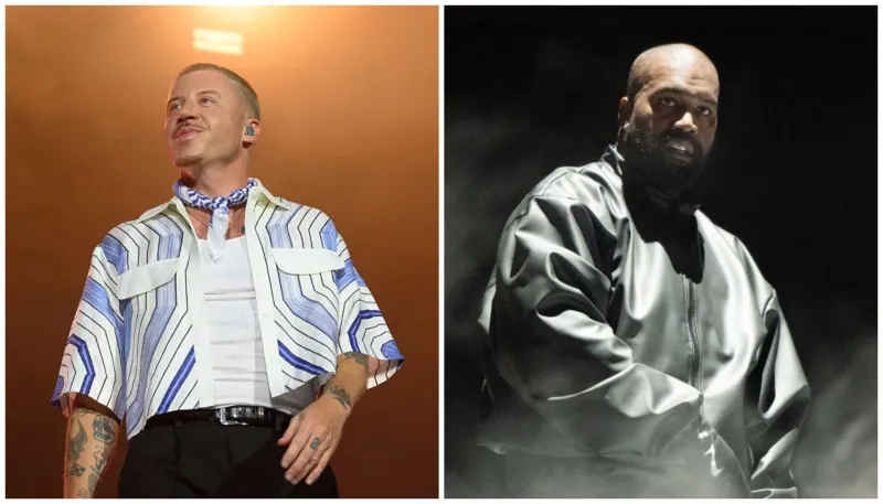 Macklemore Dropped From Ed Sheeran Tour, Sparking a "What About Kanye?" Debate