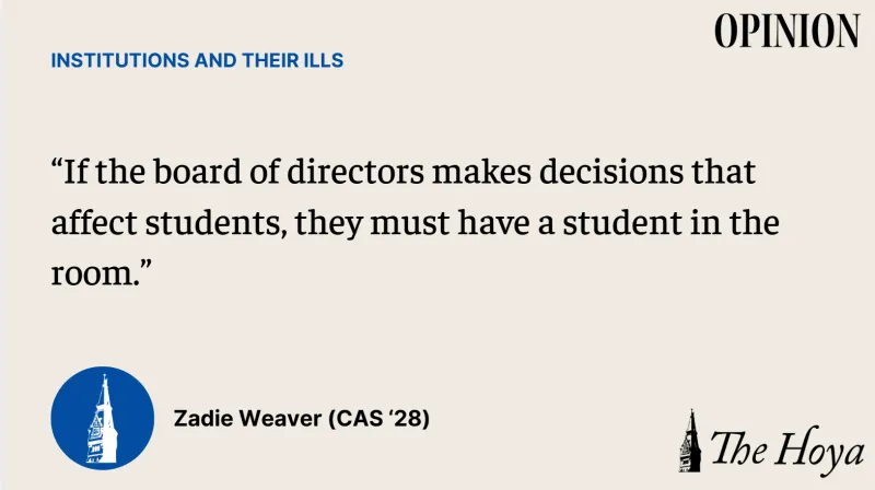 WEAVER | Give Students a Seat at the Table