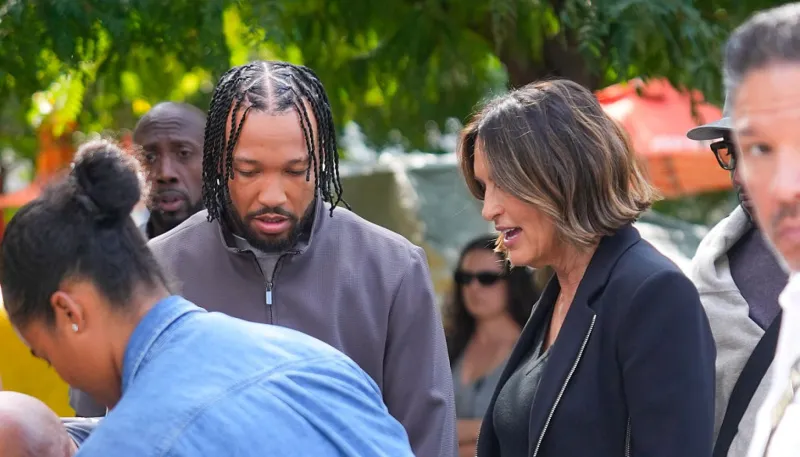 Jalen Brunson Spotted In NYC Filming 'Law & Order: SVU' With Mariska Hargitay