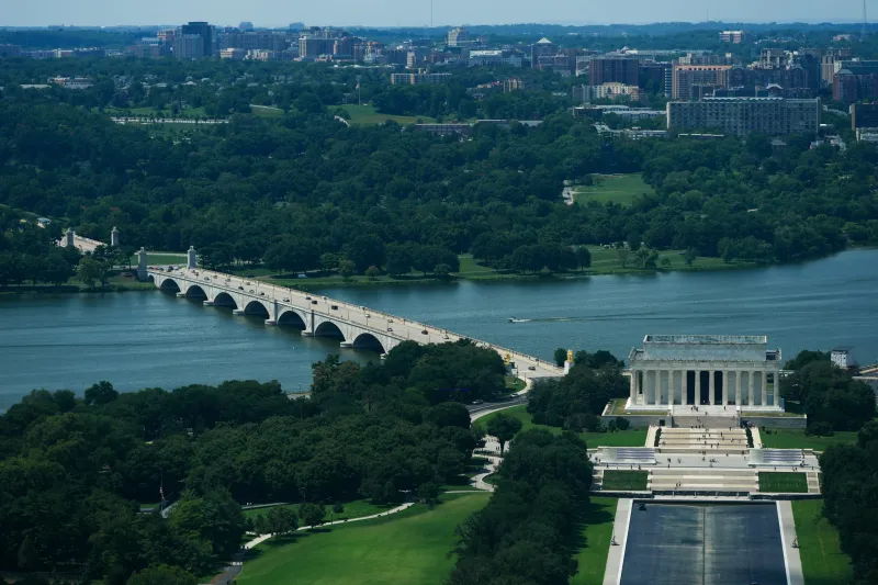 Security and safety questions follow Trump's call to make planned monument a 'top grade military complex'