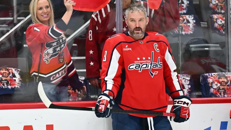 Capitals say Alex Ovechkin is day to day with a lower-body injury