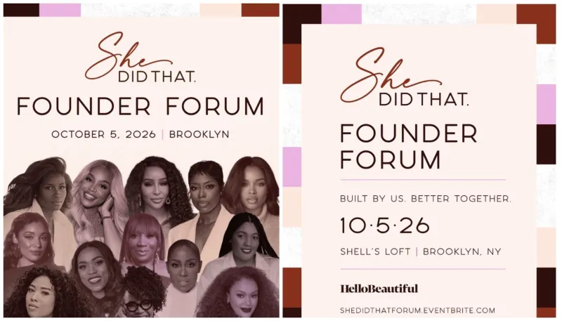 Mark Your Calendars - The She Did That. Founder Forum For Black Women Entrepreneurs Is Coming To Brooklyn