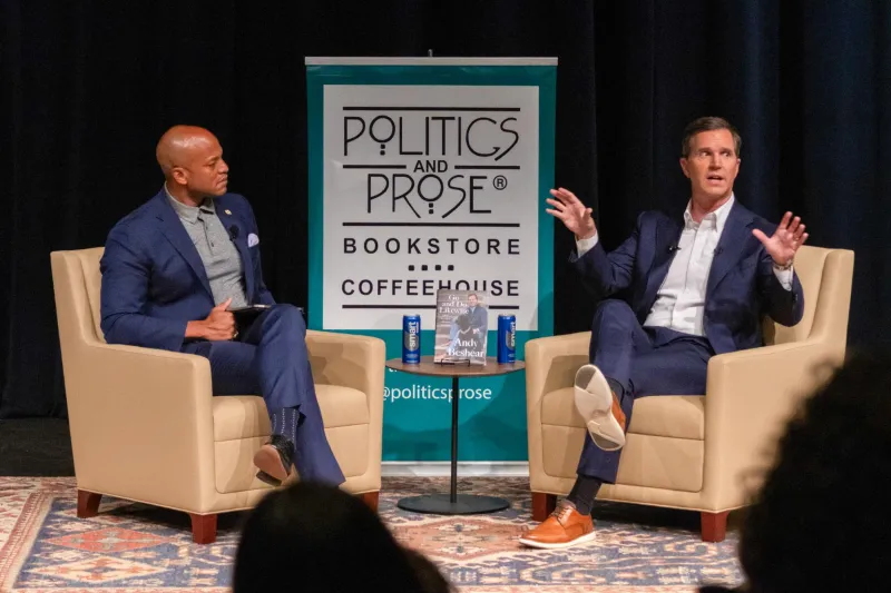 Kentucky Governor Andy Beshear hints at future political run during book talk