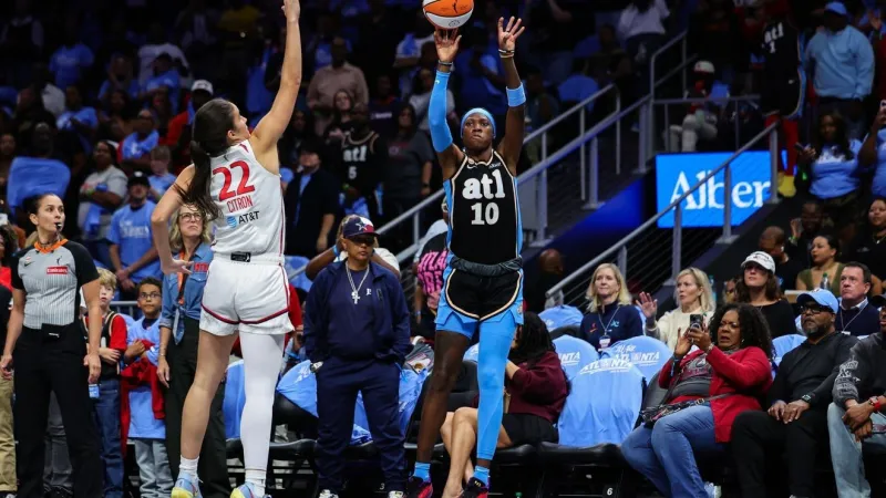 Mystics' young core tested in Game 1 playoff loss to Atlanta Dream