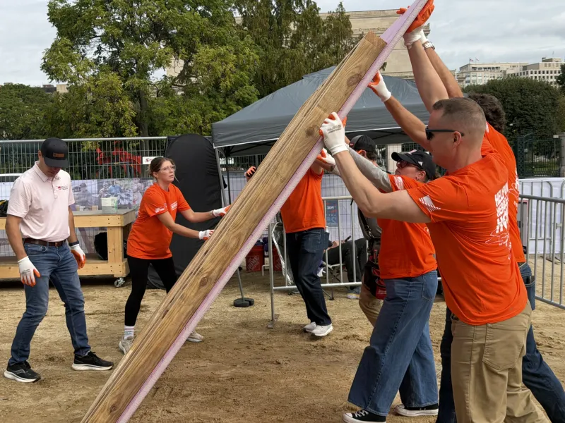 Why a house is being built on DC's National Mall
