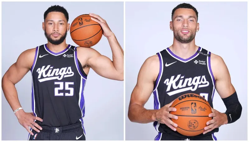 Sacramento Kings Reporters Caught Thirsting Over "Cringe" Ben Simmons & "Hella Fine" Zach LaVine