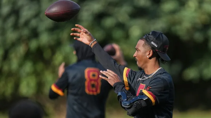 Daniels has chance to start for Commanders vs. Colts in London despite elbow injury