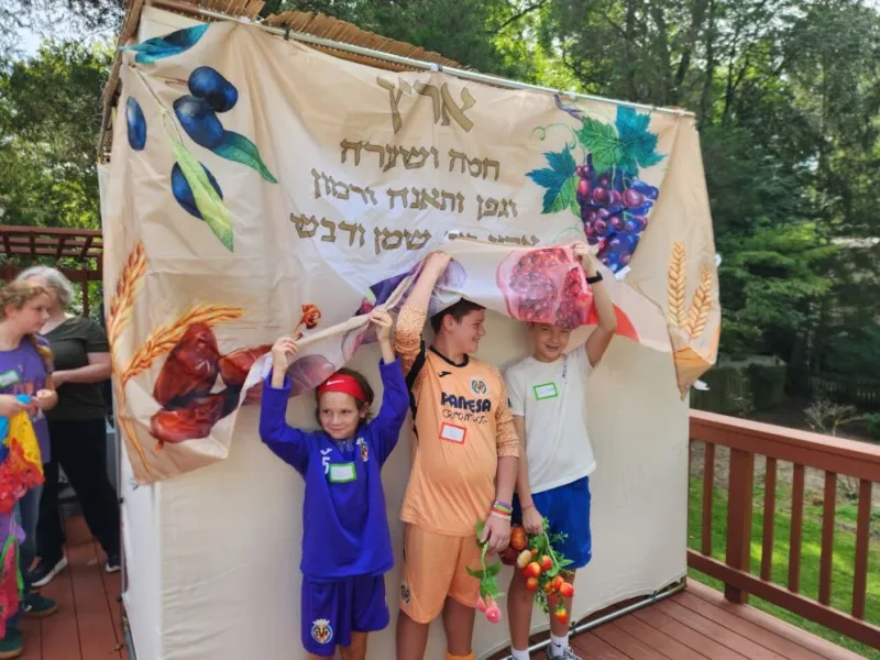 Building the Sukkah With Kol Ami
