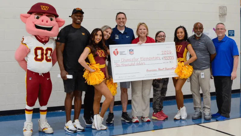 Northern Virginia elementary school receives $10,000 grant from NFL