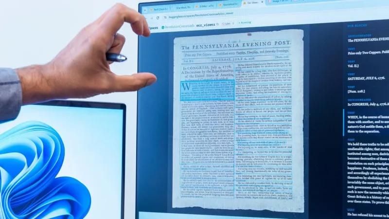 How the Smithsonian is using AI to connect artifacts from the American Revolution
