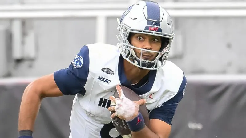 Football Defeats Hampton in the Annual Battle of the Real HU