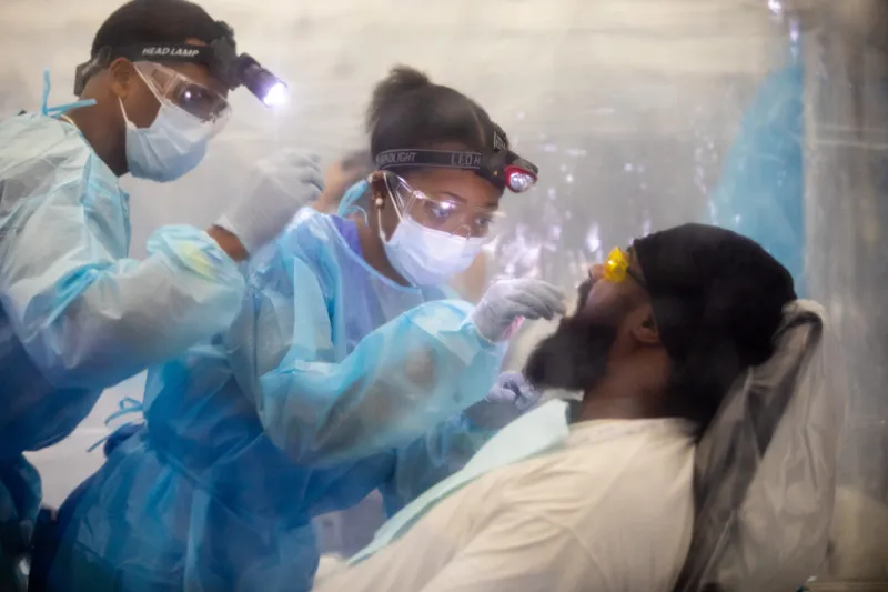Mobile healthcare clinic brings free medical, dental, and optical services to Maryland