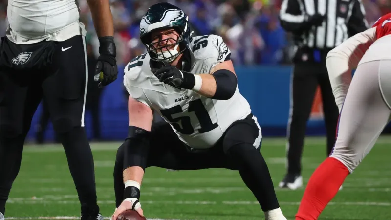 Ravens acquire G/C Cam Jurgens from the Eagles for draft picks