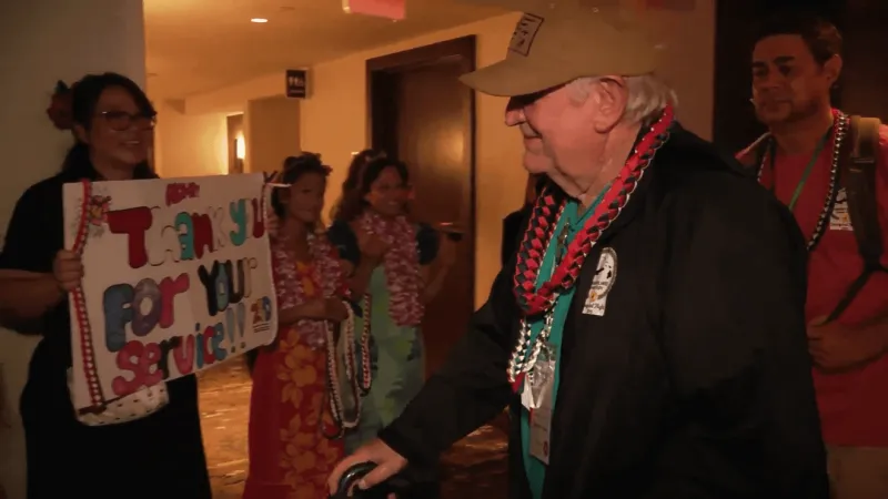 Honor Flight brings 25 Hawaii veterans to the nation's capital