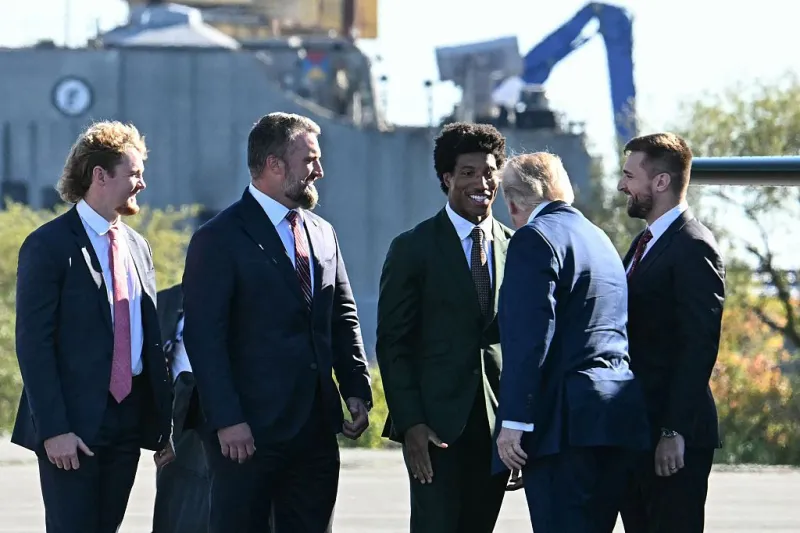 Baltimore Ravens' Marlon Humphrey Fried For Hanging With Donald Trump