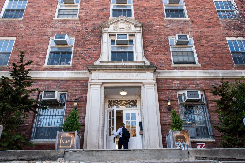 Officials to close Strong Hall for renovations in 2027-28 academic year