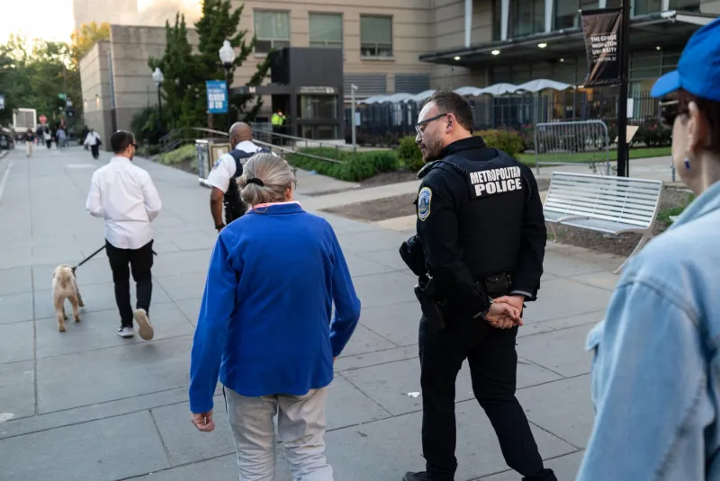 MPD gives update about Foggy Bottom crime trends as part of 'community walk'