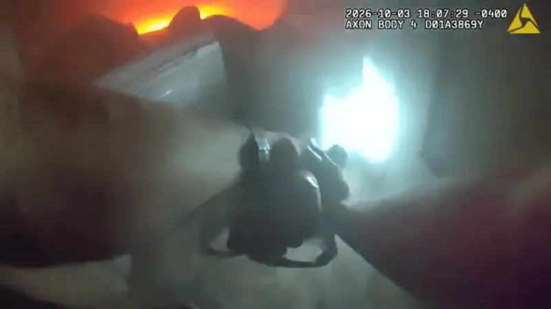 WATCH: Culpeper police officer crawls through smoke, flames to rescue trapped person