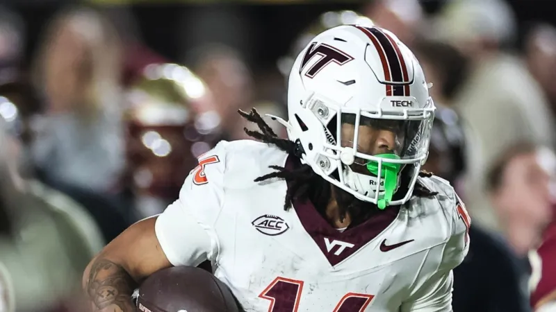 Cal's Ashten Emory scores 2 TD's in comeback win over Virginia Tech, 25-20