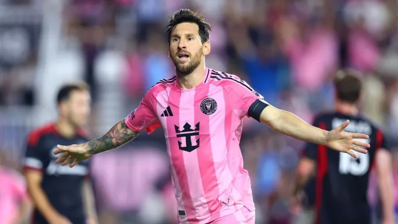 Messi scores twice, Inter Miami beats DC United 4-0