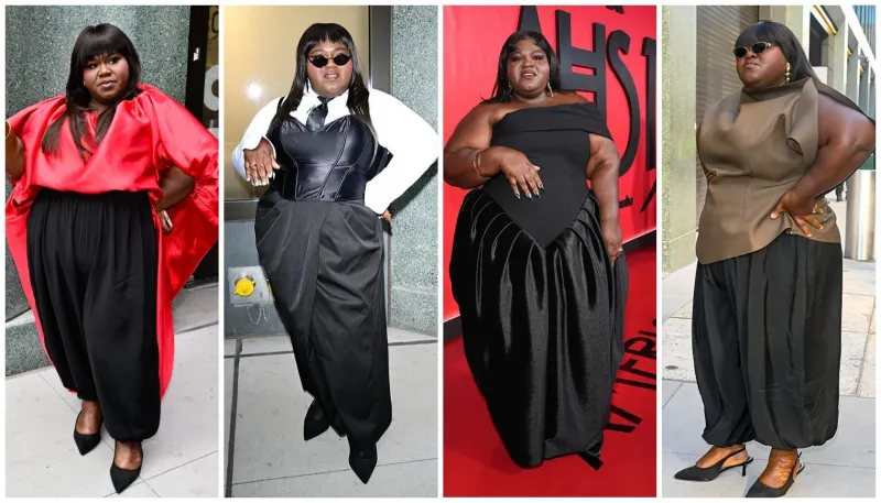 Gabourey Sidibe Is Having A Major Fashion Moment & Her 'American Horror Story' Press Tour Proves It
