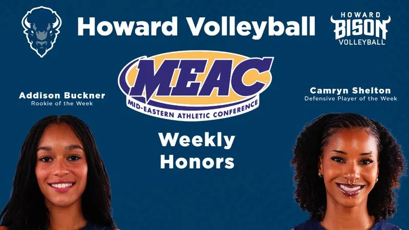 Buckner, Shelton Bring Home MEAC Weekly Honors