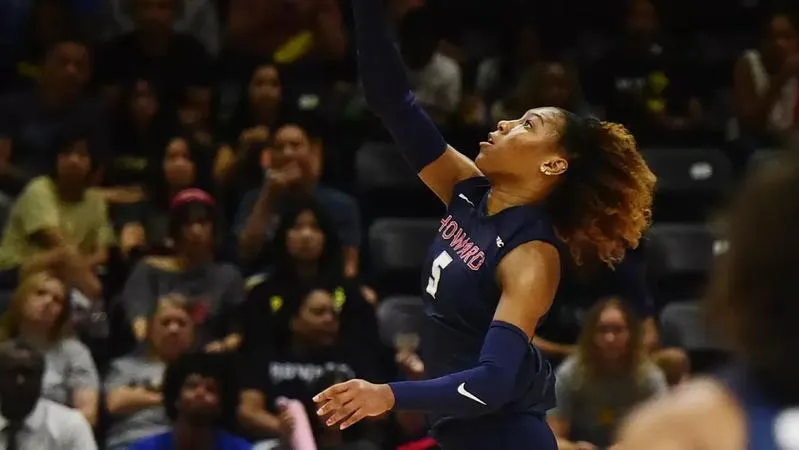 James Leads Volleyball in Setback at UMBC