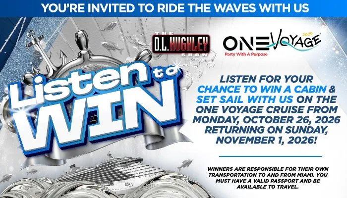 Listen to The DL Hughley Show for a Chance to Win a Cabin on The One Voyage Cruise