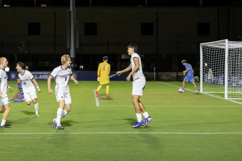 MEN'S SOCCER | No. 3 Hoyas Keep Rolling in Win Over Red Storm