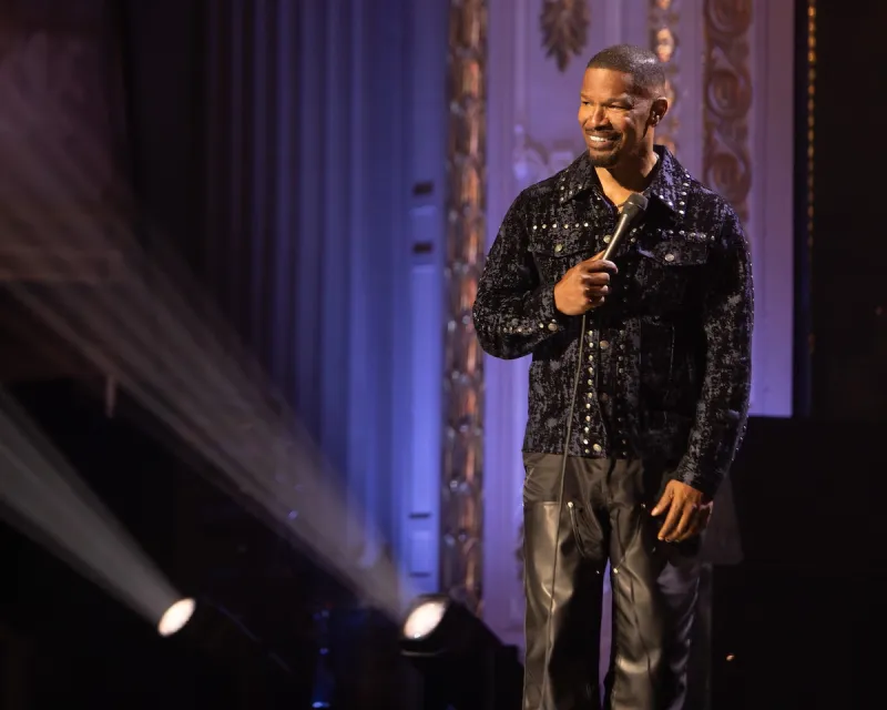 Jamie Foxx Brings Laughs to His Healing