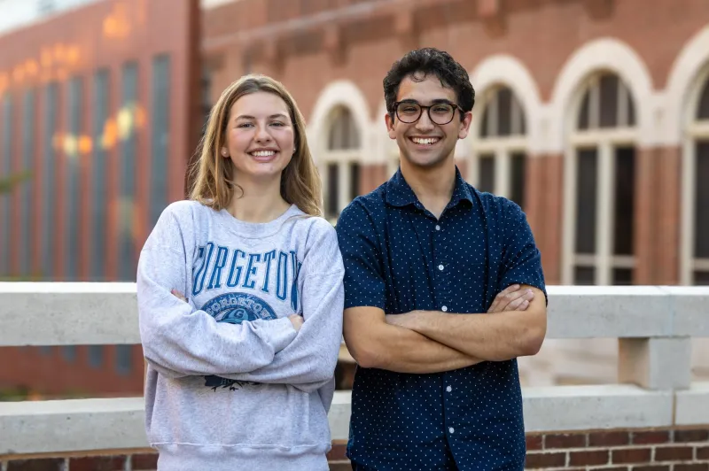 Q&A: Weaver-Baghdadchi GUSA Executive Ticket Promotes Student Life, Diversity